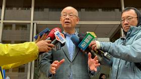 旅美學者陳時奮告沈富雄，民刑事都敗訴定讞。資料照。侯柏青攝