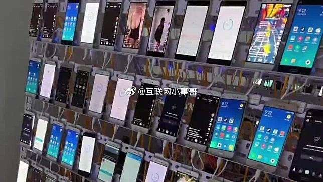 中國網軍頭利用4600部手機刷假評論。（翻攝微博）