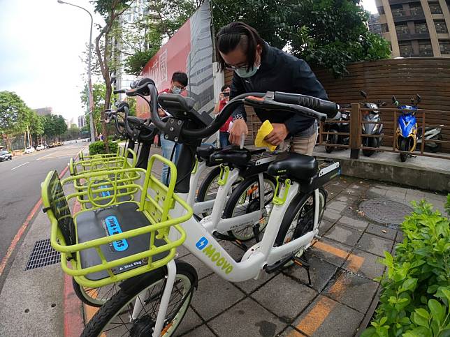 MOOVO向新北市交通局申請自九月七日起停止共享電動輔助自行車系統營運服務。（新北市交通局提供）