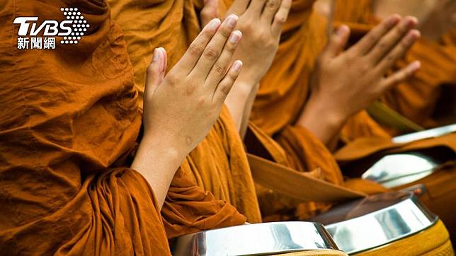 泰國傳出僧侶集體染毒事件。（示意圖／shutterstock達志影像）