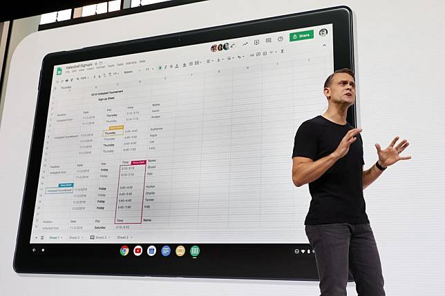Google 推出 Pixel Slate 不足一年，首次以 Chrome OS 取代 Android 打造平板。然而，卻也將成為末代機。(圖／美聯社)