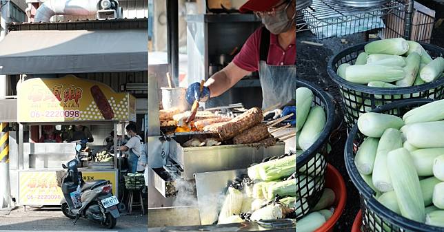 台南最好吃烤玉米「石頭鄉」一賣就是近40年！經典沙茶是必吃，排翻天熟客都會先預訂
