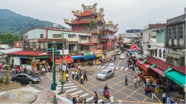 「角板山商圈」圖片來源：桃園觀光導覽網 