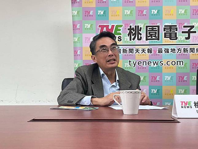 桃園市工務局長汪在宙。圖：陳儒賢攝