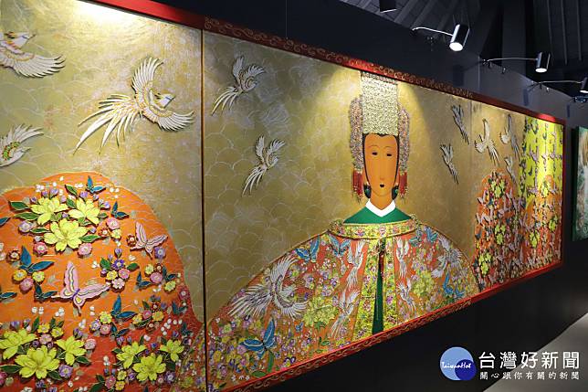 雲林媽祖文化藝術特展盛大展出108幅媽祖畫作／翻攝照片
