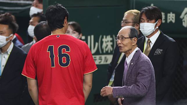 王貞治盛讚大谷。（圖／翻攝自日本電視台）