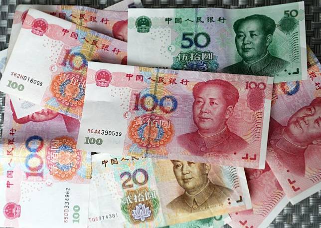 人民幣示意圖 中國經濟