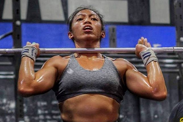 Lara Lorraine Liwanag, of the Philippines, said she is hoping to inspire other women to get in shape. Photo: Handout