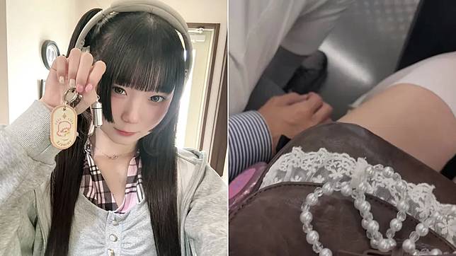 川井める檢討自己搭火車時被性騷擾的情況，引發日本網友們熱議。翻攝自川井めるX