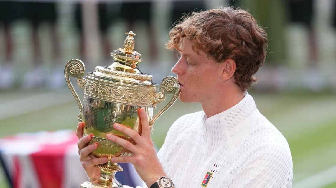 Sinner shows strong form, clinches second consecutive Wimbledon title