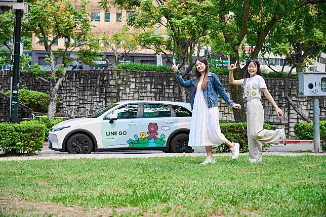 LINE GO綠能減碳車隊成軍 5000台TAXI減出5座大安森林公園吸碳量