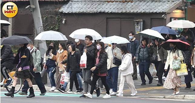 出門帶傘！今冷氣團南下天氣濕冷　週日恐跌破10度低溫