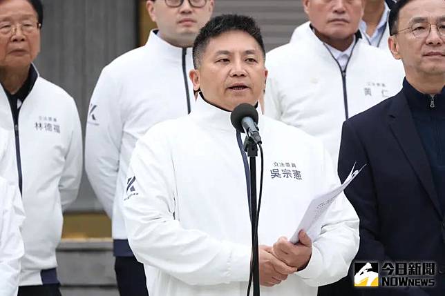 國民黨立委吳宗憲。（圖／記者陳明安攝，2025.03.17）