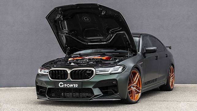 坐擁900hp馬力 極速330km/h 原以為BMW M5 CS已經算強悍了 經過G-Power之手簡直是逆天！