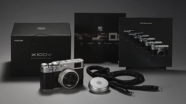 慶祝品牌成立90 週年限量版Fujifilm X100VI 中國消費者有額外著數 