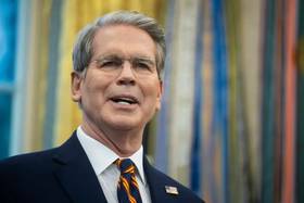 ▲美國財政部長貝森特（Scott Bessent）。（圖／美聯社／達志影像）