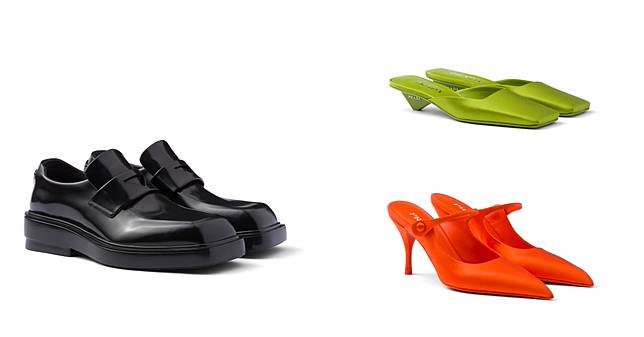Prada 2024春夏鞋款推薦！尖頭穆勒鞋、低跟方頭鞋成亮點，厚底樂福鞋準備成為下一個秒殺款！