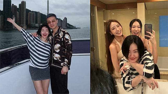小S揪2正妹現蹤香港！大8歲尪「滿頭白髮」網驚：變老了？她急曝真相