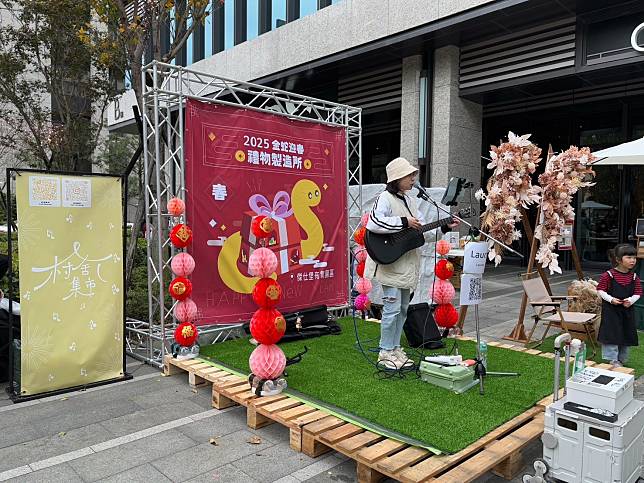 商旅結合新春市集 破千人潮發揮在地觀光特色