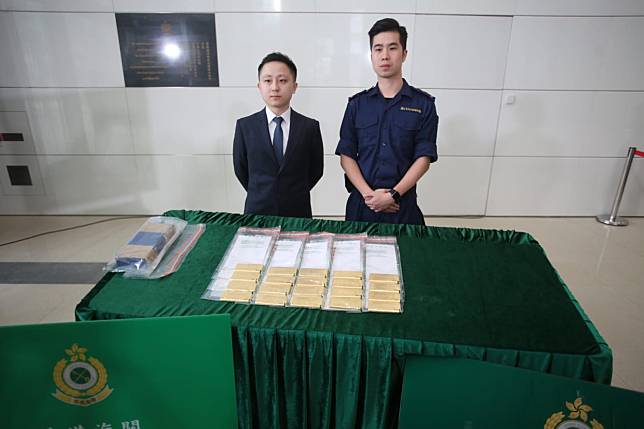 海關港珠澳大橋香港口岸檢市值千萬走私黃金　七人車32歲司機被捕