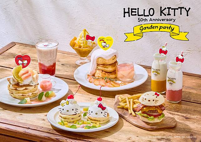 Hello Kitty迷必吃！日本連鎖漢堡店「J.S. BURGERS CAFE」東京、大阪都能吃到