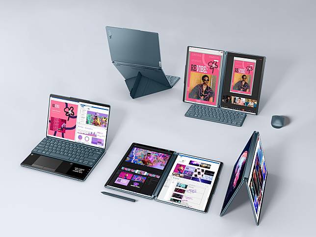 Lenovo Yoga 創作者筆電台登場！Yoga Book 9i、Yoga Pro 9i及Yoga Slim 7i 即日起在台上市