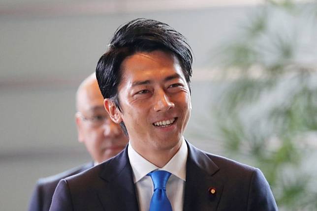 ▲現年44歲的小泉進次郎將接任農林水產大臣。資料照。（圖／美聯社／達志影像）