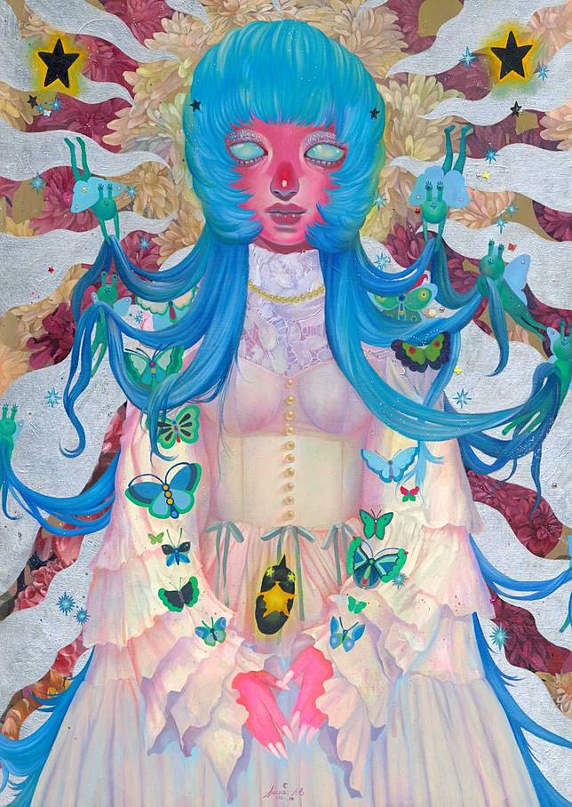 丸山純奈「日本超新星藝術家」台灣首回個展正式展出，就連陳柏霖