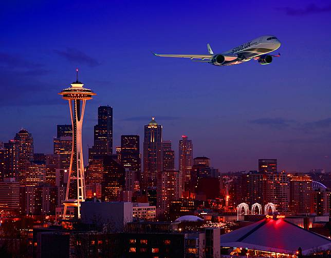 西雅圖為星宇航空於北美航網的第三個航點，正式串連北美西部三大城市
