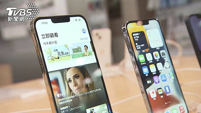 iPhone系列手機累積廣大使用者。（示意圖／TVBS資料畫面）