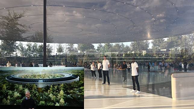 Apple Park อาคารกระจกใส สวยงาม แต่พนักงานเดินชนกระจกกันเพียบ