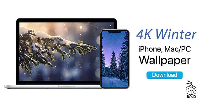 4k Winter Iphone Ipad Mac Pc Wallpaper