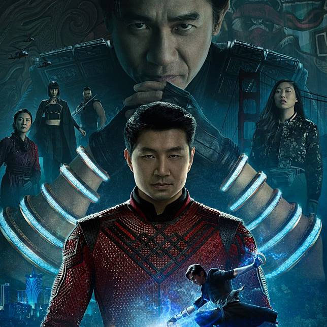 โปสเตอร์หลัก รวมตัวละครใน Shang-Chi and the Legend of the Ten Rings