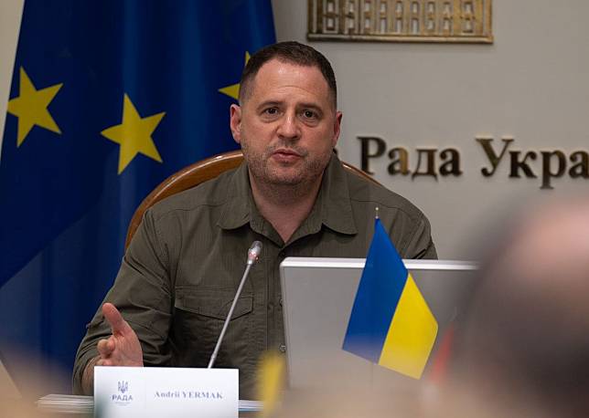 烏克蘭總統辦公室主任葉爾馬克(Andriy Yermak)。 (圖:@AndriyYermak)