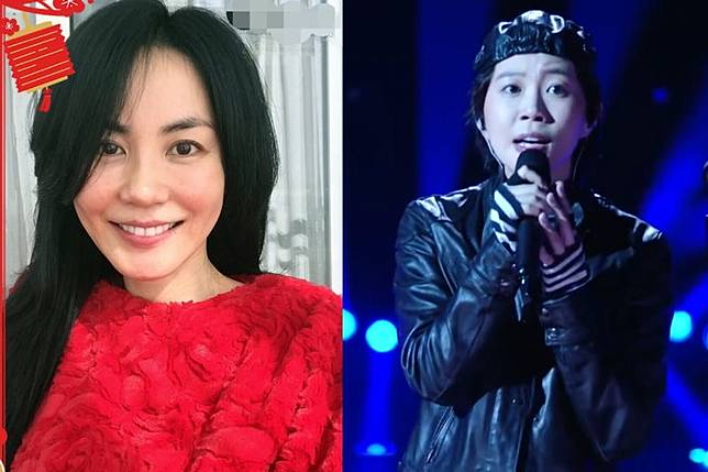 王菲與搖滾音樂人竇唯的愛女竇靖童參加《歌手2026》，復刻父親當年的歌曲〈Don't Break My Heart〉。翻攝微博＠veggieg、@芒果TV