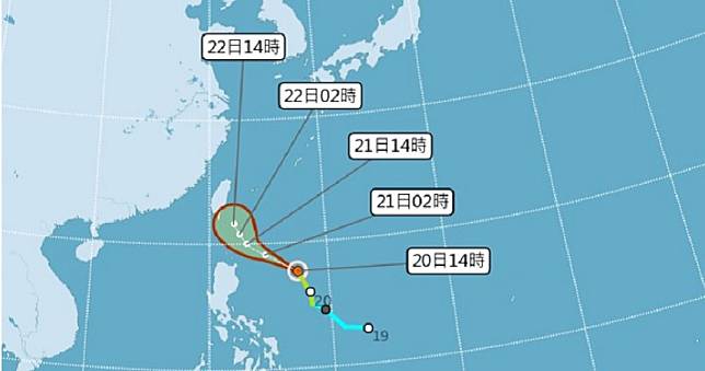 鳳凰颱風路徑大修！由東部近海北上　氣象局：明早不排除發海警