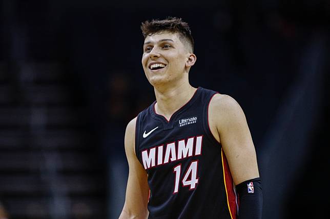 ▲邁阿密熱火新秀射手Tyler Herro。（圖／美聯社／達志影像）