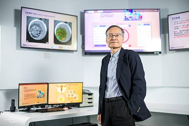 海大電機系王榮華教授帶領團隊與台中榮總婦女醫學部合作開發「AI囊胚影像判讀系統」。（圖／海洋大學提供）