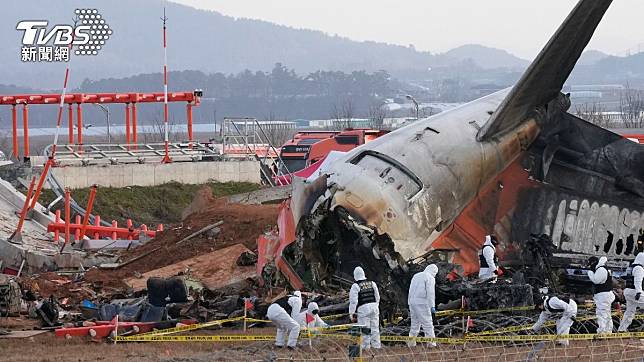 濟州航空空難初步調查出爐，鳥擊導致黑盒子失靈。（圖／達志影像美聯社）