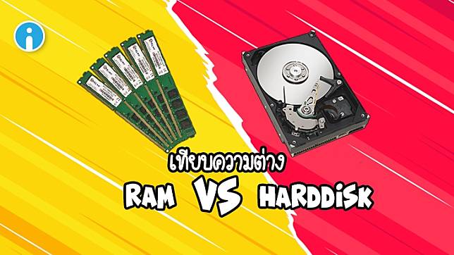 RAM คืออะไร ? Harddisk คืออะไร ? SSD คืออะไร ? และแตกต่างกันอย่างไร ?