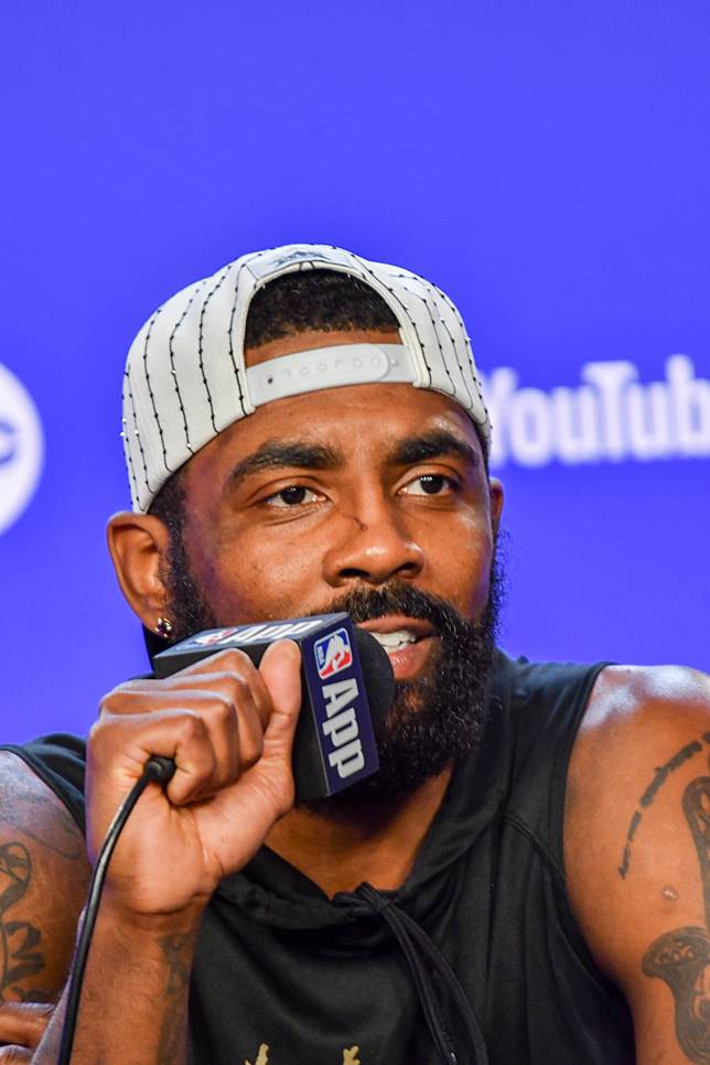 達拉斯獨行俠Kyrie Irving。拍攝：詹文傑