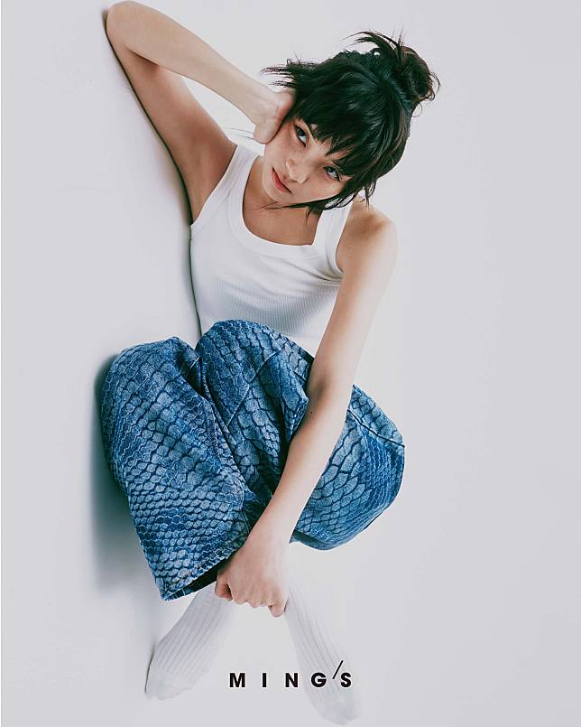 WRITER &amp; STYLIST YVETTE CHAU PHOTOGRAPHER SIMON C MAKEUP ARTIST APRIL HUANG HAIR STYLIST DON DON PHOTOGRAPHER ASSISTANT ANTHONY AU STYLING ASSISTANT SAM LAW TANK TOP STYLIST’S OWN PANTS MM6 MAISON MARGIELA@FARFETCH