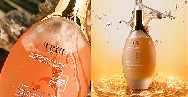 MIT品牌TRUU「76酵母胺基酸淨膚潔顏露」不添加有害物質，上市至今銷售量突破百萬。業者提供