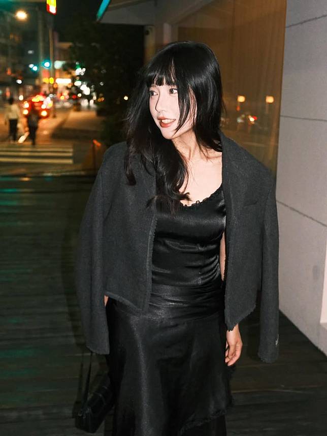 段姓女警的私下穿塔，誰都看不出來她竟然是名「波麗士大人」。翻攝chainxllll IG