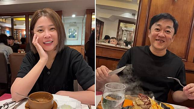 李燕與老公慶祝3年皮革婚。翻攝李燕臉書