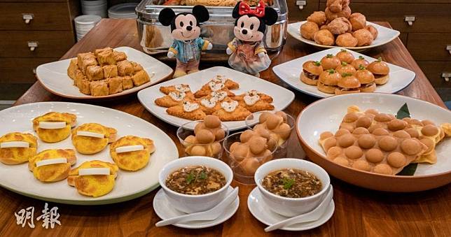 「香港下午茶點三點三」下午茶自助餐@迪士尼探索家度假酒店（圖片由相關機構提供）