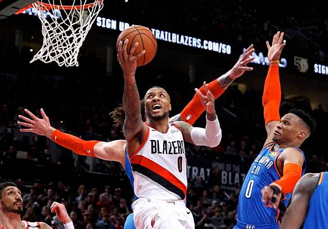 Thunder Trail Blazers Basketball