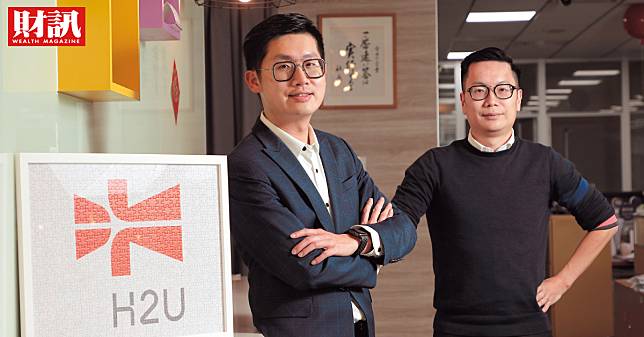 ▲永悅健康創辦人陳俊嘉（左）與營運長杜君哲（右）要發揮軟體實力走向韓國市場。（圖／彭世杰攝）