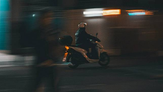 機車示意圖。取自unsplash