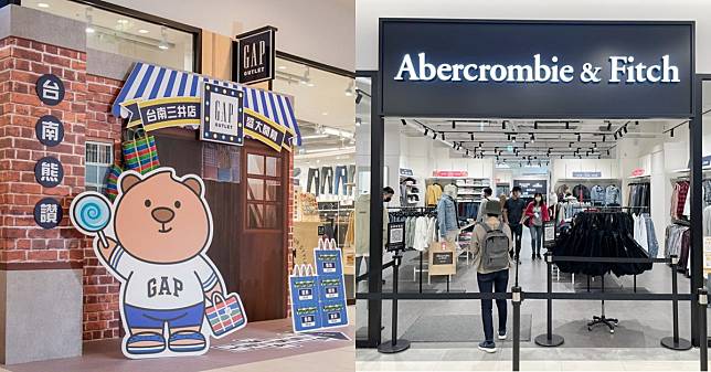 台南三井逛不完！4大美式休閒品牌大推薦，A&F、Hollister全家大小買到出不來，GAP更推出多樣228連假限定優惠！